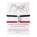 Bracelets pour Couples d'Amis Gourmette Romantique