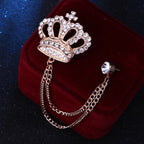 Broche De Costume Couronne