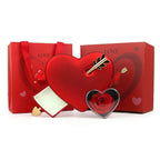 Coffret Amour Éternel avec Rose et Collier