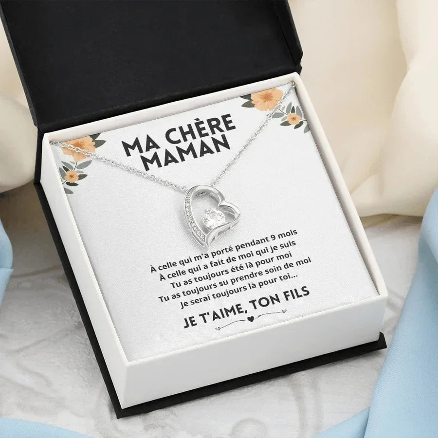 「Ma Chère Maman」ネックレス付きボックス 