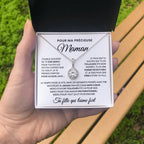 ネックレス「Ma Précieuse Maman」付きボックス 