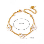 Coffret de 3 Bijoux Marguerites Or