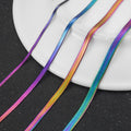 Collier avec pendentif arc-en-ciel homme ou femme
