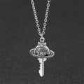 Collier avec pendentif clef de l'univers
