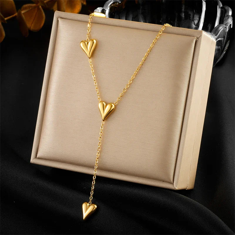 Collier avec Pendentif Coeur pour Femme