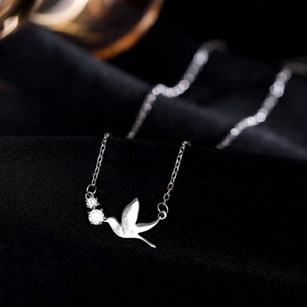 Collier avec Pendentif Colombe