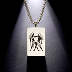 Collier avec Pendentif Elégant Signe du Zodiaque Astrologique
