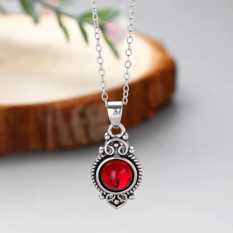 Collier avec Pendentif Ethniques Vintage Femme