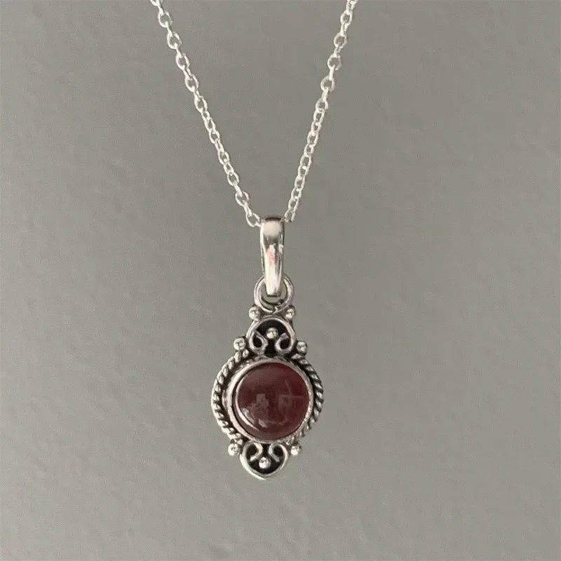 Collier avec Pendentif Ethniques Vintage Femme