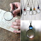 Collier Loupe Grossissante