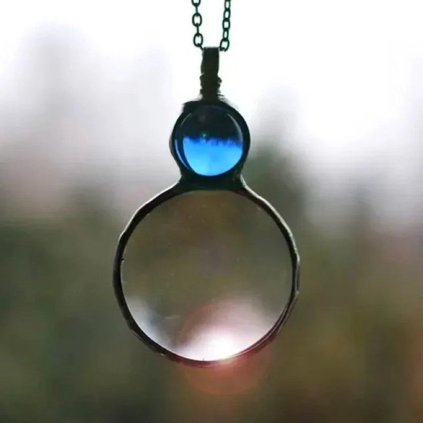 Collier Loupe Grossissante