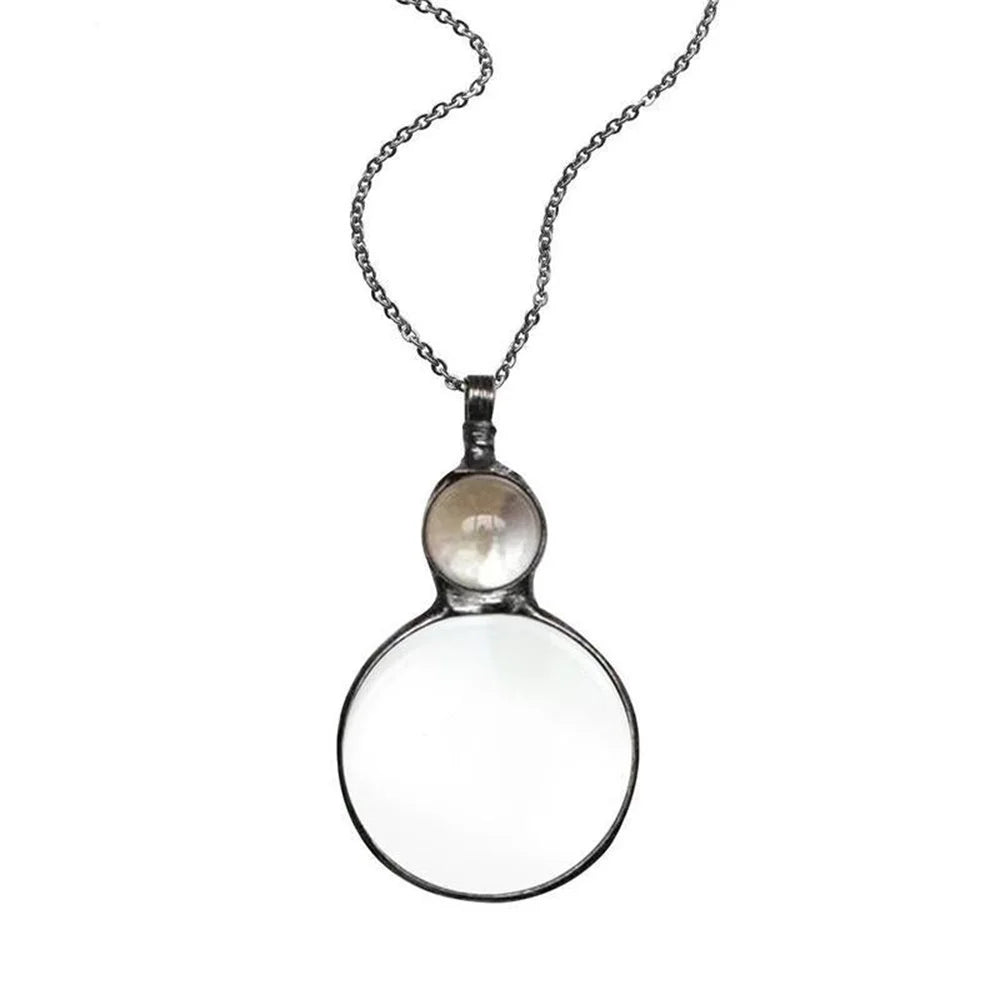 Collier Loupe Grossissante