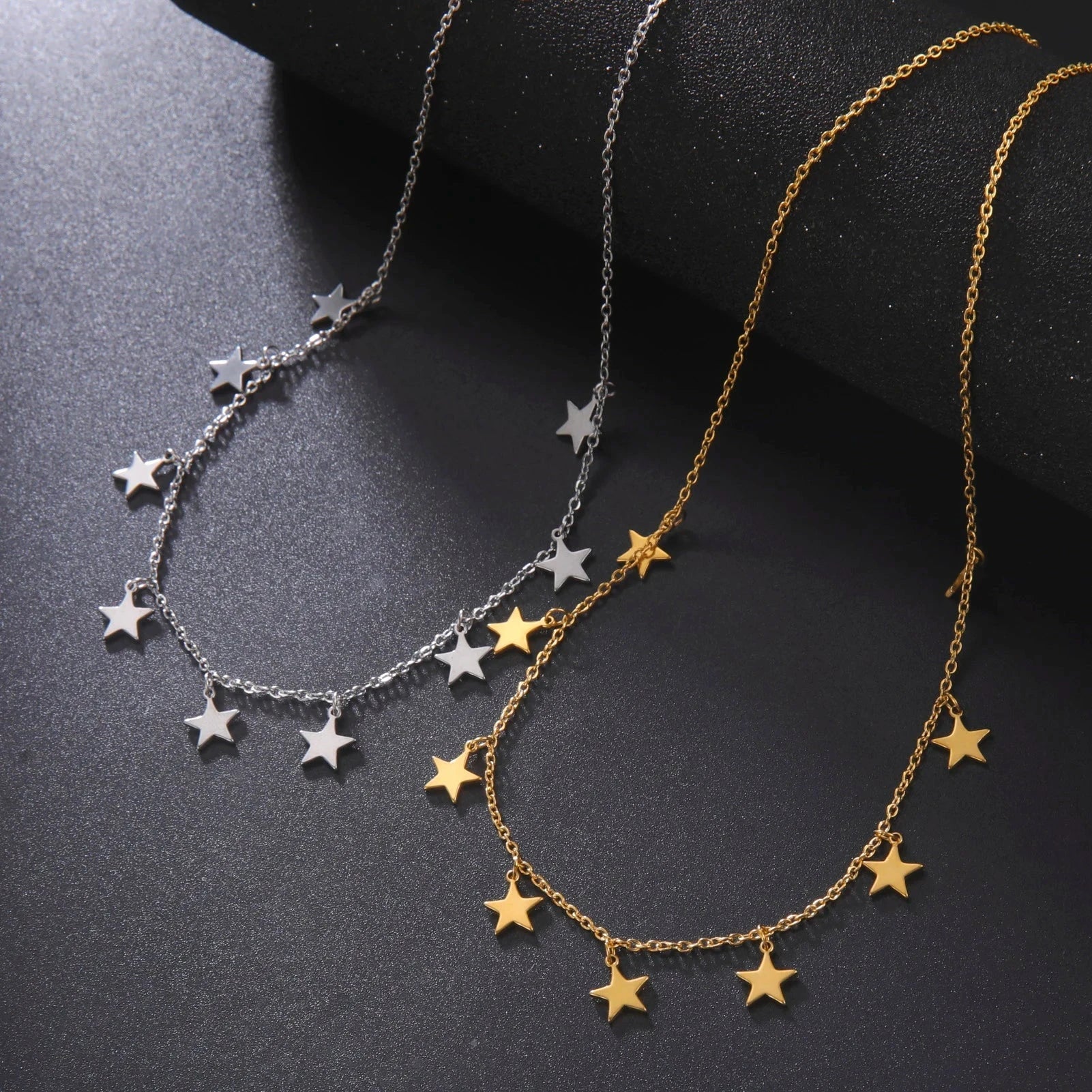 星座スターペンダントネックレス 