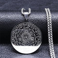 Collier Pendentif Sceau des Sept Archanges