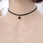 Collier Ras de Cou pour Femme Pendentif Etoile 1