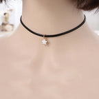 Collier Ras de Cou pour Femme Pendentif Etoile 2