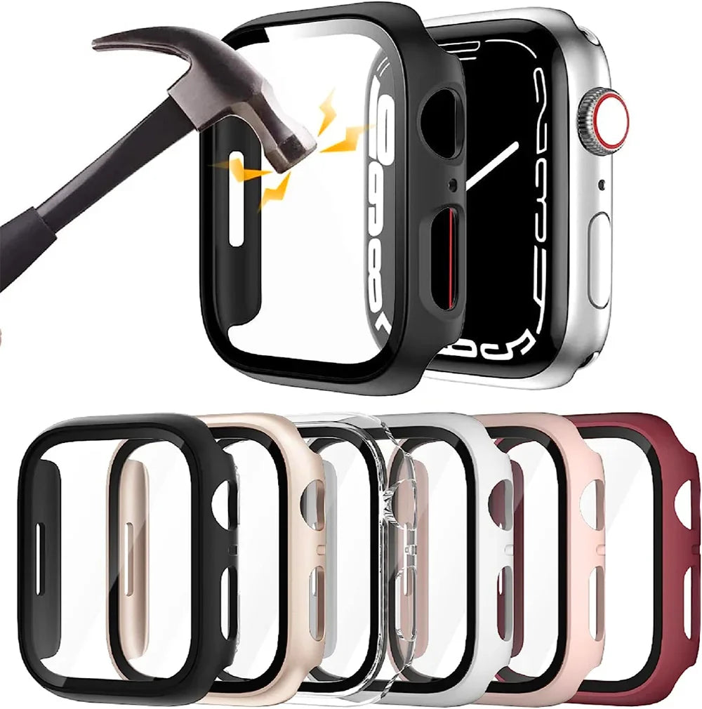 Apple Watch用 強化ガラス保護ケース 