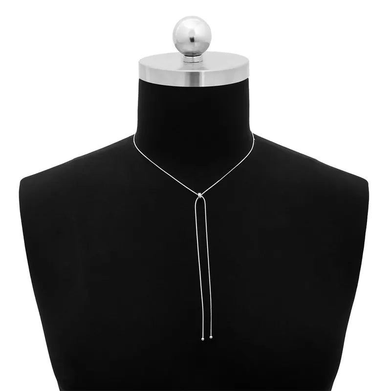 ロングデコルテネックレス 