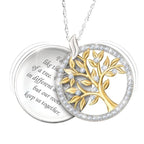 Pendentif Arbre de Vie Plaqué Or