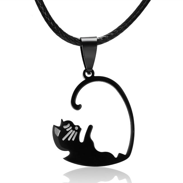 カップル向け キャットペンダント シルバー