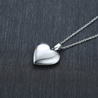 Pendentif Coeur Ouvrable pour Photo argent
