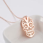 Pendentif Tête de Mort Or